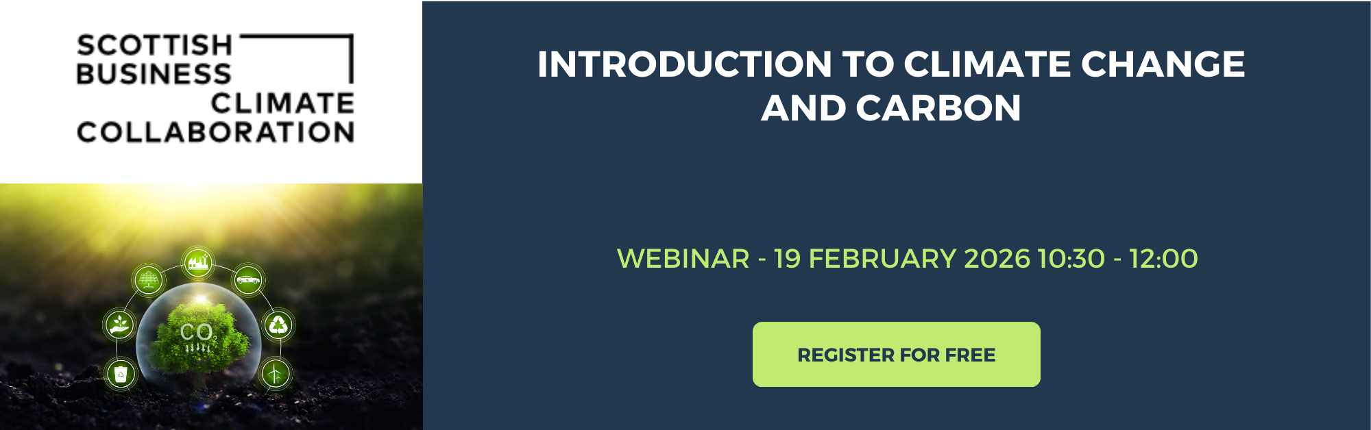 Introduction to Climate Change and Carbon - Webinar